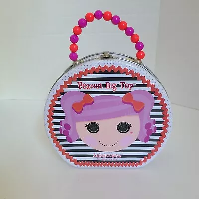 Lalaloopsy Metal Tin Lunch Box Hat Box Storage Box Peanut Big Top Small Dents • $6.25