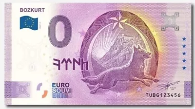 0 Euro Banknote BOZKURT - Turkey 2021 Number Various • £9.64