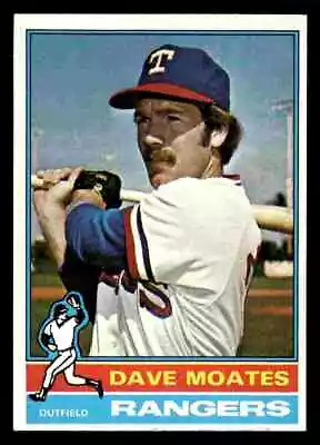 1976 Topps Dave Moates #327 - Texas Rangers • $2.25