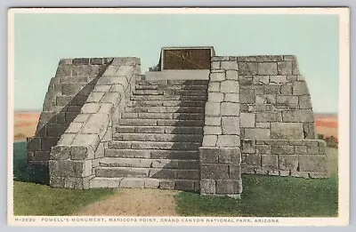 Postcard Powell's Monument Maricopa Point Grand Canyon National Park Arizona • $5.95