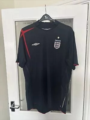 Umbro Official England Navy Blue Away  Football Shirt XL • £10