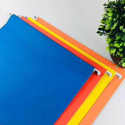 £23.99 • Buy 30 Coloured A4 Suspension Files Cabinet Hanging Folder Insert Tabs Office Filing