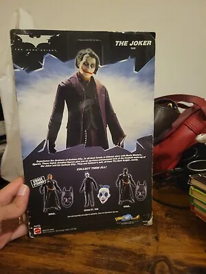$29.99 • Buy Batman The Dark Knight THE JOKER With Crime Scene Evidence Movie Masters Mattel