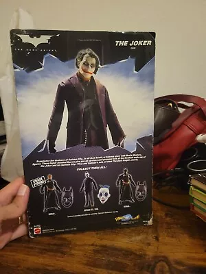 Batman The Dark Knight THE JOKER With Crime Scene Evidence Movie Masters Mattel • $29.99