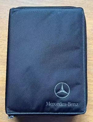 MERCEDES A / B / C / CLK / SLK Handbook / Owners Manual Wallet - Genuine. • $18.89