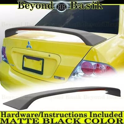 $89.99 • Buy 2004-2007 Mitsubishi Lancer Factory Style W/L Spoiler MATTE BK Fits 02-03 Models