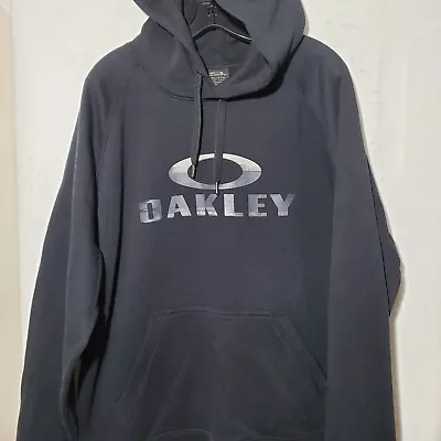 Oakley Sweatshirt Hoodie Men’s XXL Black Jacket Pullover Pockets  • $29.97