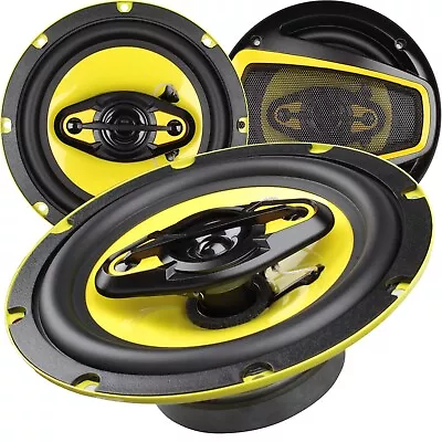 Audiotek 650W 6.5-Inch 4-Way Car Audio Coaxial Speakers System 6-1/2 Inches • $38.99