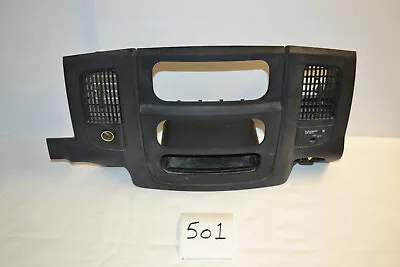 2002-2005 Dodge Ram Dash Trim Radio Climate Bezel Center Vents Oem  Grey • $116.96