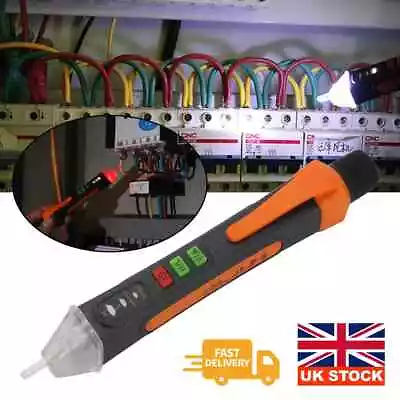 Voltage Tester 12-1000V Non-Contact Power Detector Pen LED Indicator Flas • £9