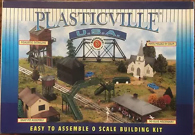 Plasticville USA Rustic Fence Kit #45984 - Plus 6 Additional Fence Pieces • $3.29