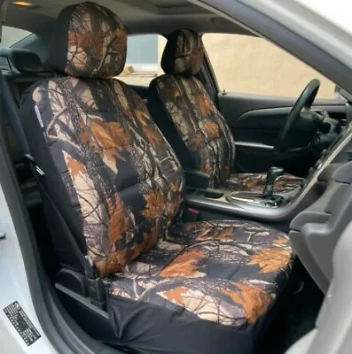 $76.99 • Buy Car Seat Cover For Suzuki Grand Vitara Poly Canvas Camouflage Front Set