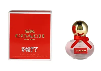 Coach Poppy By Coach 1 OZ EDP Spray For Women Eau De Parfum New In Box Sealed • $29.99