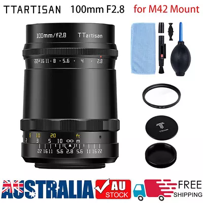 TTArtisan 100mm F2.8 Bubble Bokeh Full Frame Manual Focus For Leica M42 • $259