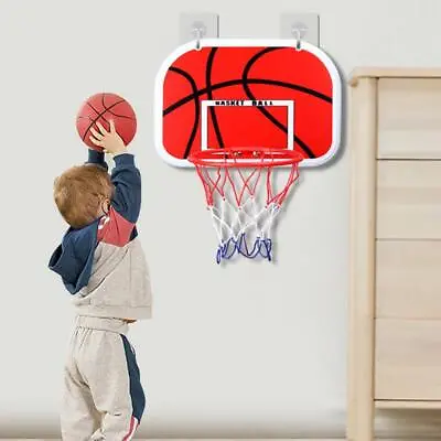 2024 Wall Mount Basketball Hoop Portable Kids Mini Basketball Hoops • $15.89