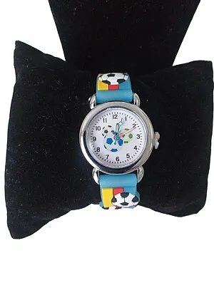 Football Soccer Wrist Watch Read Learn Time Boys Girls Kids . Gift • £0.99