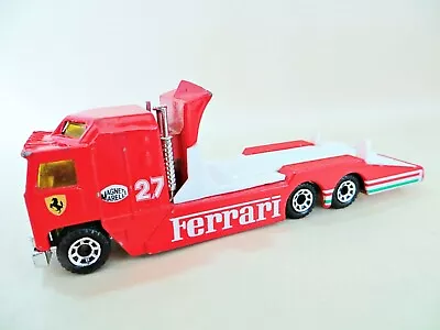 Matchbox Convoy Cy10 'kenworth Cabover Ferrari Racing Transporter' Good • £9.99