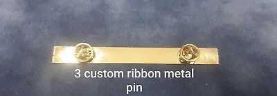 Medal Ribbon Clutch And Pin Fixings Bars • £4