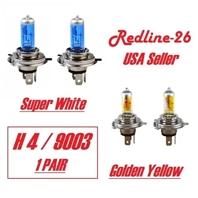 Halogen HID Xenon Headlight High / Low Beam & Fog Replacement Light Bulbs (Pair) • $9.95