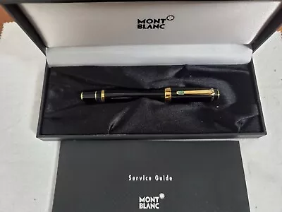 Montblanc Meisterstuck Boheme Noir 14k M Fountain Pen • $495