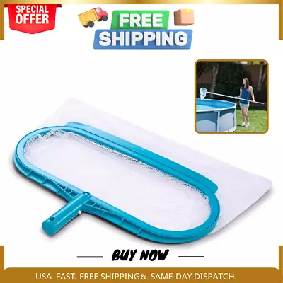 POOL LEAF SKIMMER Rake Net Clean Above Ground Swimming Durable Leaves Cleaning • $7.25