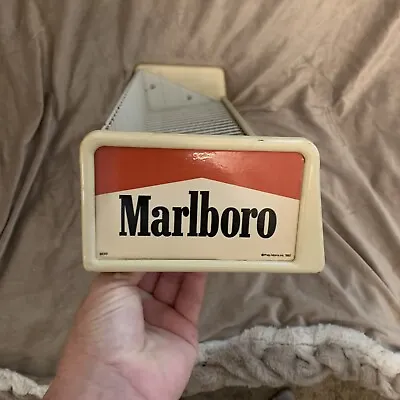 Vintage Marlboro Philip Morris Cigarette Counter Display Rack 1992 Tobacco Sign • $175
