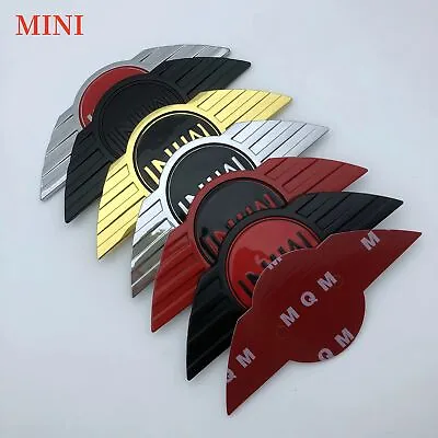 Mini 3D Metal Front Rear Trunk Logo Stickers Emblem For Cooper One S R50 R56 R60 • $18.46