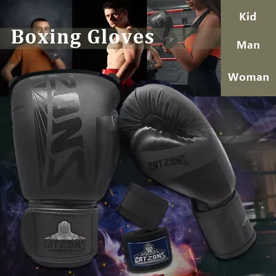 Boxing Gloves Sparring Fighting Kickboxing Good Gloves For Kid Women Men 8-16Oz • $36.08