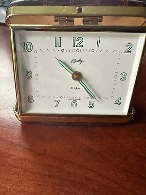 Vintage Bradley Travel Alarm Clock Working • $16.99