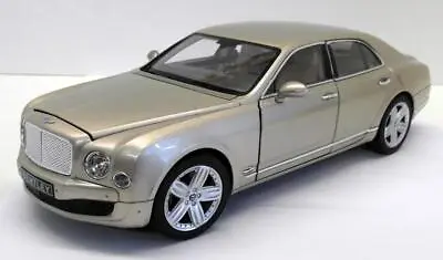 $136.99 • Buy Rastar 1/18 Scale Diecast - 43800 Bentley Mulsanne Champagne