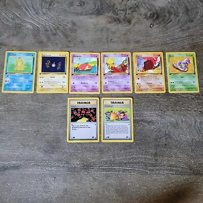 Lot Of 8  Pokémon Cards 1st Edition Team Rocket • $13.99