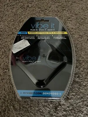 Vibe It: Portable Sound System That Turns Ordinary Objects Into A Speaker New • $15