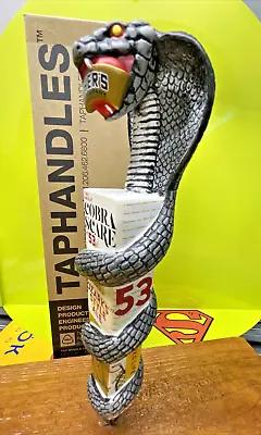 Cobra Scare BEER Tap Handle New In Box 12  Mothers Brewing MISSOURI  Brewery • $179.99
