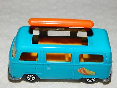 Vintage Matchbox Volkswagen Bus Camper Van (No. 23) - 1970 • $13.75