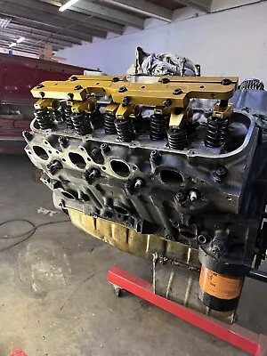 454 496 Chevy Engine 4 Bolt Main Aluminum Heads Edelbrock Chevelle • $3999