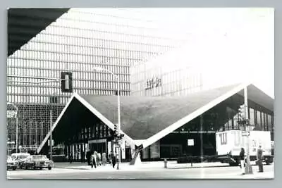 Interesting Googie Architecture Building  DSG Kvod Marathon  RPPC Photo 1950s • $9.99