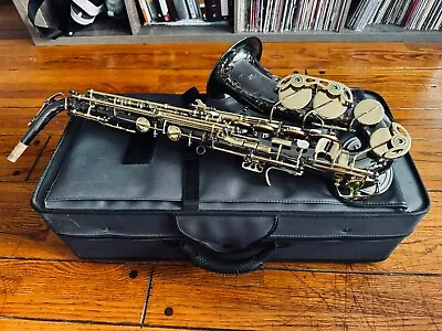 Julius Keilwerth Alto Saxophone SX90 Black Nickel W/ Claude Lakey Mouth Piece • $3700
