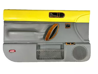 1998-2010 VW Used BEETLE DRIVER DOOR PANEL YELLOW/GRAY OEM🔥 • $449.99