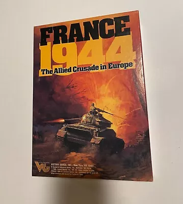 France 1944 - The Allied Crusade In Europe • $15