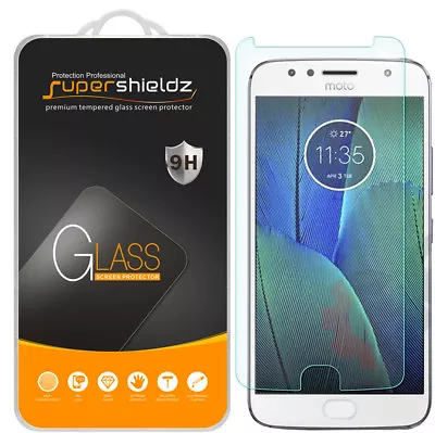 Supershieldz Tempered Glass Screen Protector Saver For Motorola Moto G5S Plus • $7.99