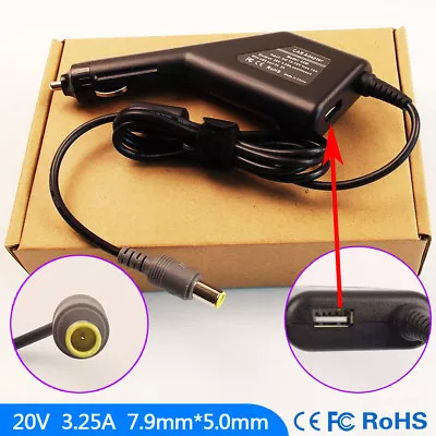 Laptop DC Adapter Car Charger USB Power For Lenovo B590-59-362559 B590-MBX2JGE • $36.89