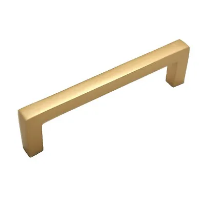 $2.55 • Buy BELWITH Heritage Design Brushed Brass 3-3/4  Square Handle Pull R078429BBX
