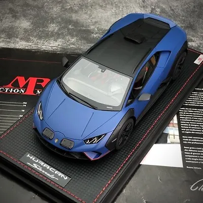 MR Collection 1/18 Lamborghini Huracan Sterrato Blue Grifo Matt LAMBO057E LE99 • $599