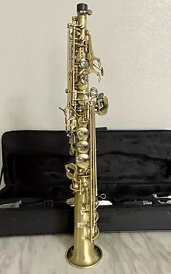 SLADE Soprano Saxophone (Antique Yellow)  Bb. • $300