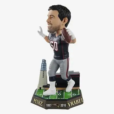 Mike Vrabel New England Patriots Retired Pro Gate Series Bobblehead NFL Football • $84.99