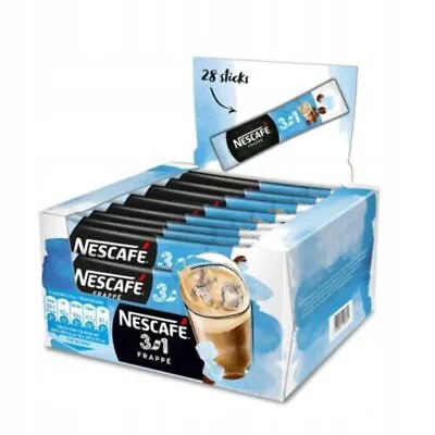 Nescafe 3 In 1 Frappe Instant Coffee Single Packets 28x16g • $17.90