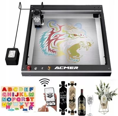 ACMER P2 33W CNC Laser Engraver Cutter+Auto Air Assist Wifi APP Offline Control • £1030.80