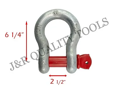 Screw Pin Anchor Shackle 1-1/2  17 TON Clevis D Ring Lifting Rigging Attachment • $59.95