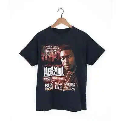 Meek Mill The Welcome Back Concert 2015 T Shirt Black M • $48