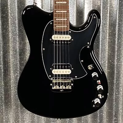 G&L USA CLF Research Espada HH Passive Jet Black Guitar & Bag #7024 Used • $1349